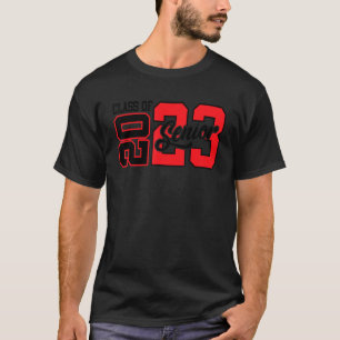Klasse 2023 Senioren Graduate Letzten ersten Tag S T-Shirt