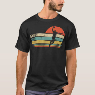 Klasse 2023 Vintag Basketball Senior 2023 T-Shi T-Shirt