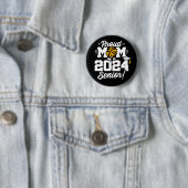 Klasse 2024 Abschluss Cheer Mama Senior 2024 Button (Beispiel)