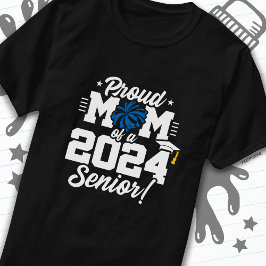 Klasse 2024 Abschluss Cheer Mama Senior 2024 T-Shirt