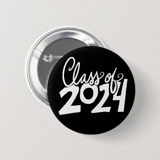 Klasse 2024 Abschluss Open House Senior Button (Vorne & Hinten)
