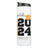 Klasse 2024 Absolventin Thermosbecher (Nach rechts gedreht)