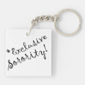 "Klasse 2024" Acrylischer Schlüsselanhänger (Rückseite)