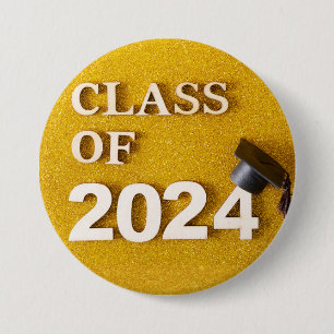 Klasse 2024 Button - Gold