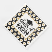 Klasse 2024 Caps Serviette (Ecke)