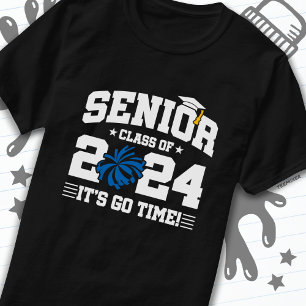 Klasse 2024 Cheerleader Squad Cheer Senior 2024 T-Shirt