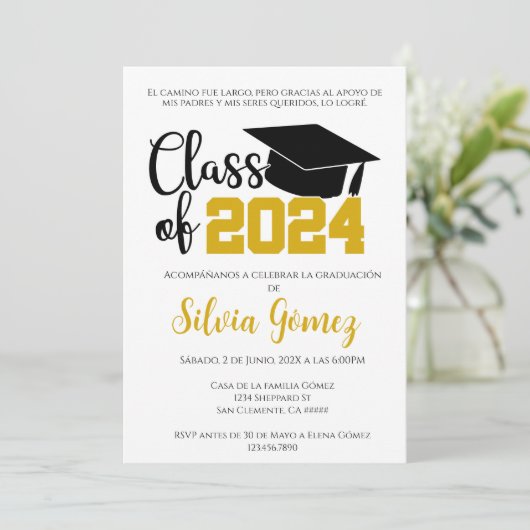 Klasse 2024 einladung (Stehend Vorderseite)