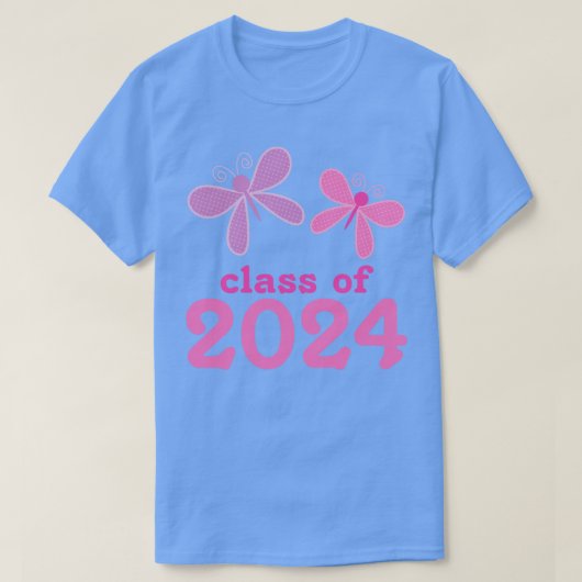 Klasse 2024 Grad 1 T-Shirt (Design vorne)