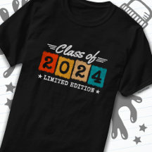 Klasse 2024 Graduate Retro Senior Abschluss