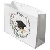 Klasse 2024 große geschenktüte (Rückseite Schrägansicht)