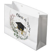 Klasse 2024 große geschenktüte (Vorderseite Schrägansicht)