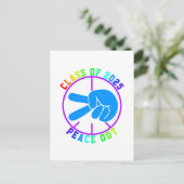 Klasse 2024 Herzlichen Glückwunsch Abschluss Grad Postkarte (Stehend Vorderseite)