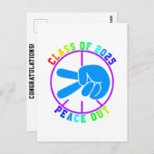 Klasse 2024 Herzlichen Glückwunsch Abschluss Grad Postkarte (Vorne/Hinten)