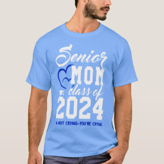 Klasse 2024 Hochrangige Geschenke Funny Senior Mam T-Shirt