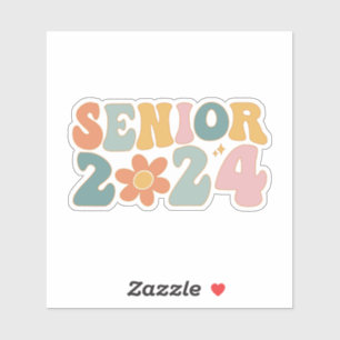 Klasse 2024 Hochrangige Geschenke Funny Seniors 20 Aufkleber