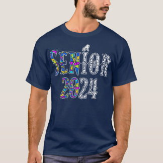 Klasse 2024 Hochrangige Geschenke Funny Seniors 20 T-Shirt