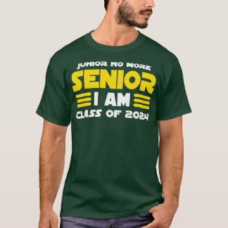 Klasse 2024 Hochrangige Geschenke Funny Seniors 20 T-Shirt