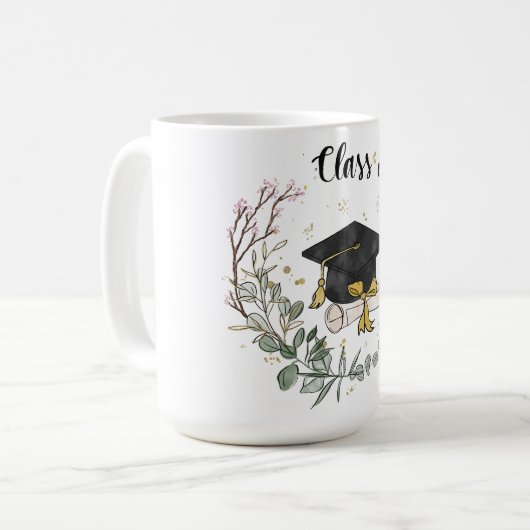 Klasse 2024 kaffeetasse (Vorderseite Links)