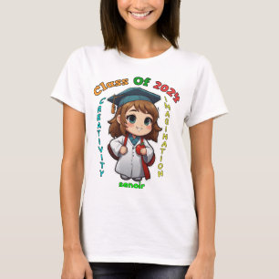 Klasse 2024 Kreativität und Fantasie, Senior T-Shirt