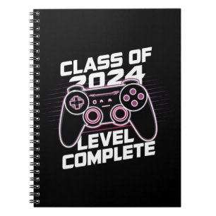 Klasse 2024 Level Abschluss Senior-Abschlussfeier Notizblock
