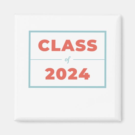 Klasse 2024 magnet (Vorne)