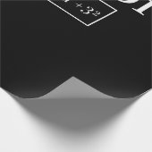 Klasse 2024 Math Geek Pi 8. Klasse Abschluss Geschenkpapier (Ecke)