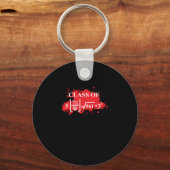 Klasse 2024 Mathe Geek Funny Pi 8. Klasse Graduat Schlüsselanhänger (Rückseite)