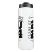 Klasse 2024 Moderner Abschluss Thermosbecher (Vorderseite)