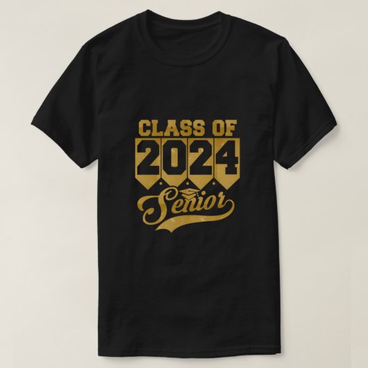Klasse 2024 Oberstufe T-Shirt (Design vorne)