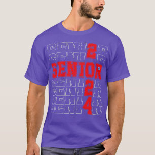 Klasse 2024 Senior Year 24 Grad Geschenke Mein let T-Shirt