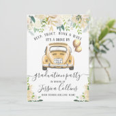 Klasse 2024: TREIBEN NACH FOTO-Absolventen Einladung (Stehend Vorderseite)