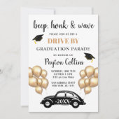 Klasse 2024: TREIBEN NACH FOTO-Absolventen Einladung (Vorderseite)