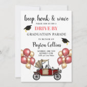 Klasse 2024: TREIBEN NACH FOTO-Absolventen Einladung (Vorderseite)