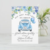 Klasse 2024: TREIBEN NACH FOTO-Absolventen Einladung (Stehend Vorderseite)