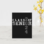 Klasse 2024 von 2024 Abschluss Karte (Gelbe Blume)