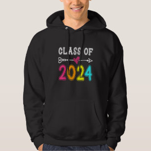Klasse 2024 Vorstand 2024 wächst mit mir Grad Hoodie