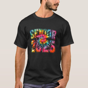 Klasse 2025 Abitur Abschluss Rückseite T T-Shirt