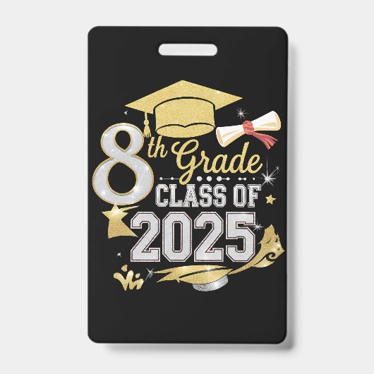 Klasse 2025 Abschluss Ausweis (Front)