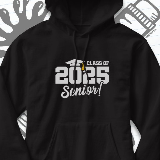 Klasse 2025 Abschluss Graduate Senior 2025 Hoodie