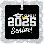 Klasse 2025 Abschluss Graduate Senior 2025 Ornament Aus Metall