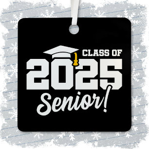 Klasse 2025 Abschluss Graduate Senior 2025 Ornament Aus Metall