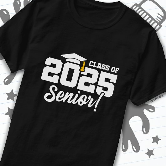 Klasse 2025 Abschluss Graduate Senior 2025 T-Shirt