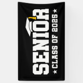 Klasse 2025 Abschluss High School Senior 2025 Banner (Vertikal)
