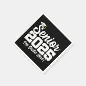 Klasse 2025 Abschluss High School Senior 2025 Serviette (Ecke)