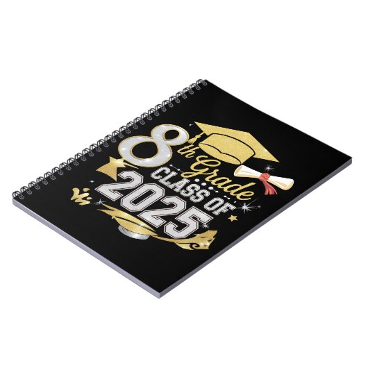 Klasse 2025 Abschluss Notizblock (Linke Seite)