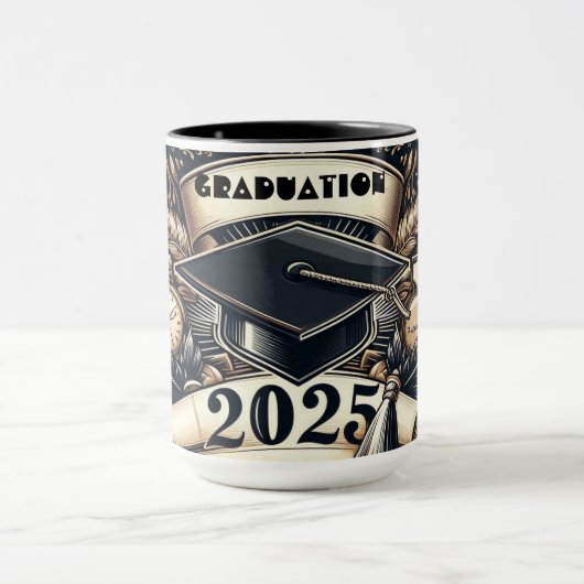 Klasse 2025 - Abschluss Tasse (Zentrum)