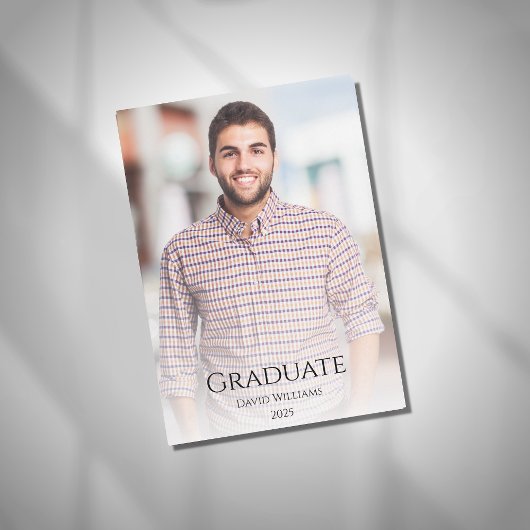 Klasse 2025 Ankündigung des Abschlusses des modern