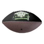 Klasse 2025 Anpassbares Foto Keepake Black Football (Gedreht 270)