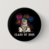 Klasse 2025 Cat Lover Button (Vorderseite)