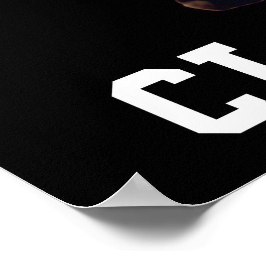 Klasse 2025 Cat Lover Poster (Ecke)